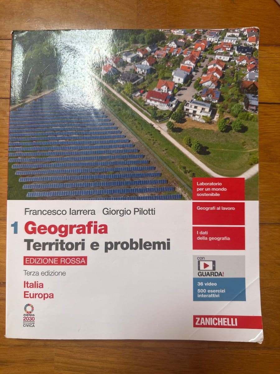 GEOGRAFIA TERRITORI E PROBLEMI EDIZIONE ROSSA 3ED - VOLUME 1 (LDM) - foto 1