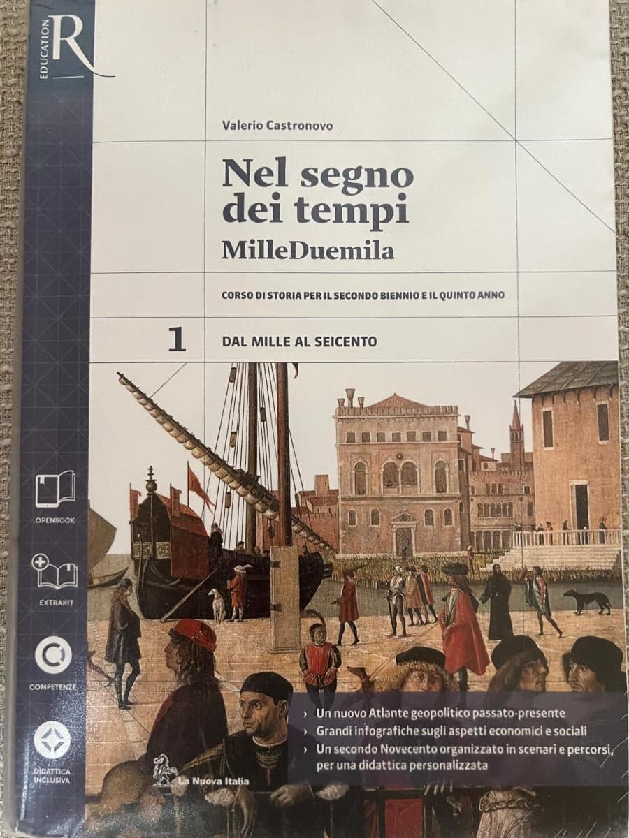 Nel segno dei tempi. Con Atlante geopolitico-Extrakit-Openbook. Per le Scuole superiori. Con e-book. Con espansione online (Vol. 1) - foto 1