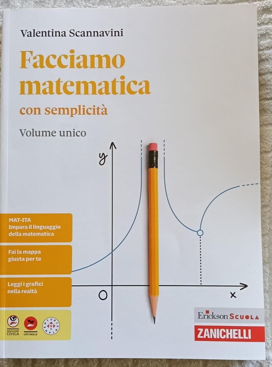 FACCIAMO MATEMATICA CON SEMPLICITÀ - VOLUME UNICO (LDM) - foto 1