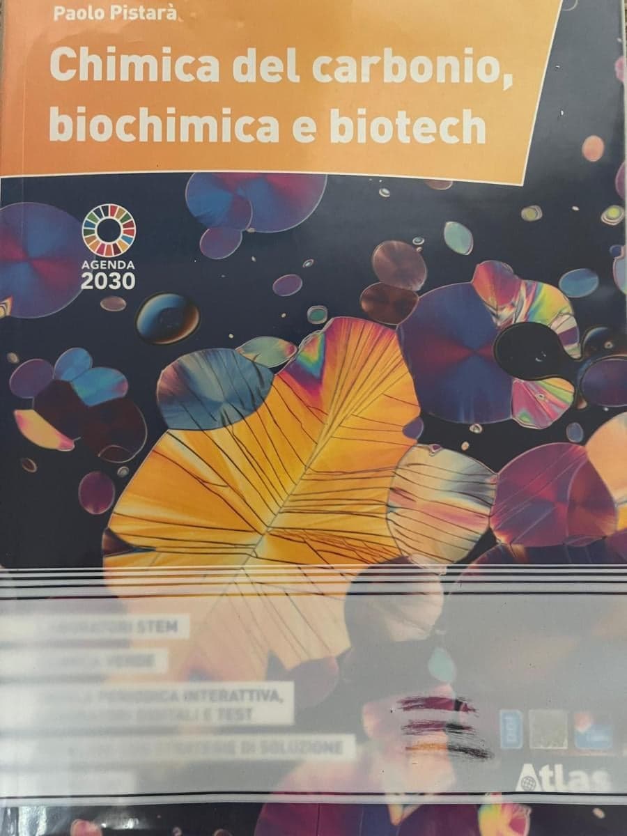CHIMICA DEL CARBONIO - BIOCHIMICA E BIOTECH - foto 1