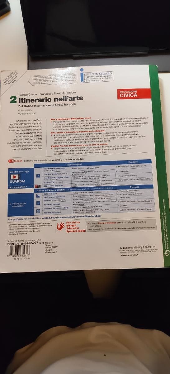 ITINERARIO NELL'ARTE EDIZIONE VERDE 5ED - VOLUME 2 (LDM) - foto 2