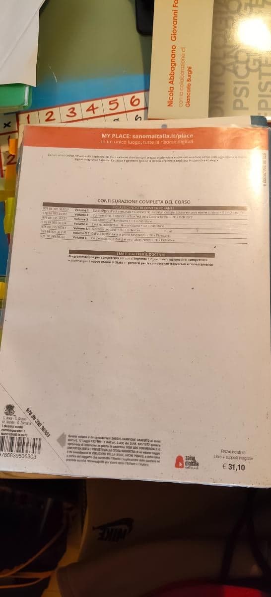 CLASSICI NOSTRI CONTEMPORANEI 1 EDIZIONE NUOVO ESAME DI STATO (I) - foto 2