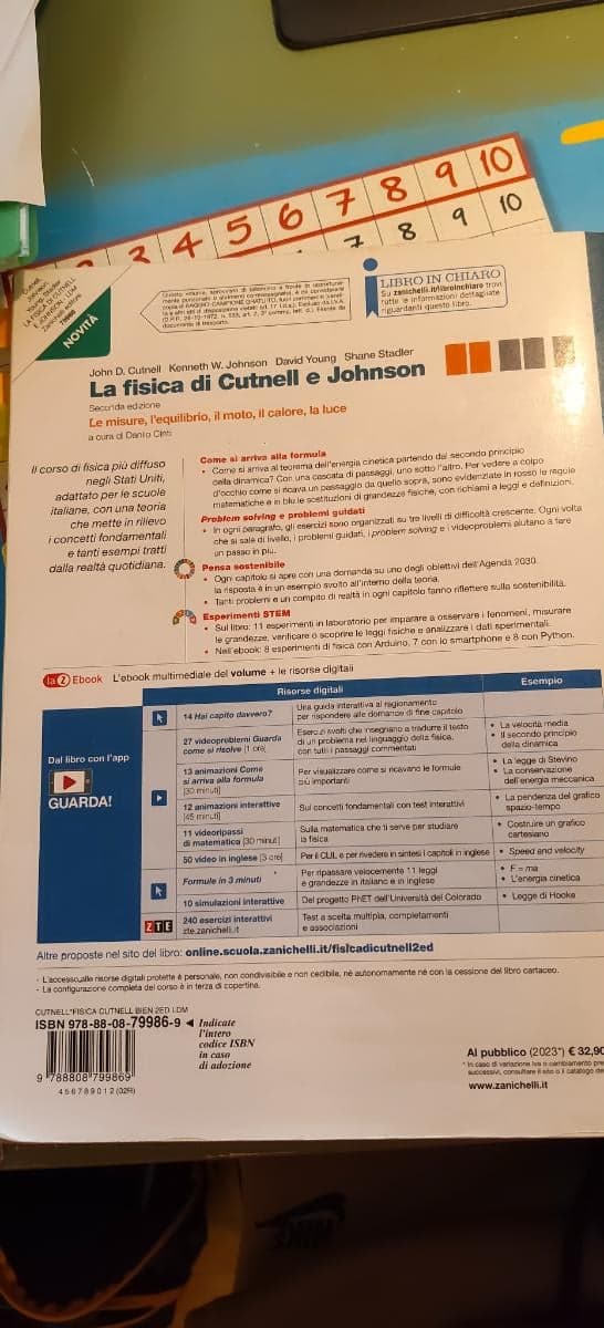 FISICA DI CUTNELL E JOHNSON (LA) 2ED. - VOLUME UNICO (LDM) - foto 2