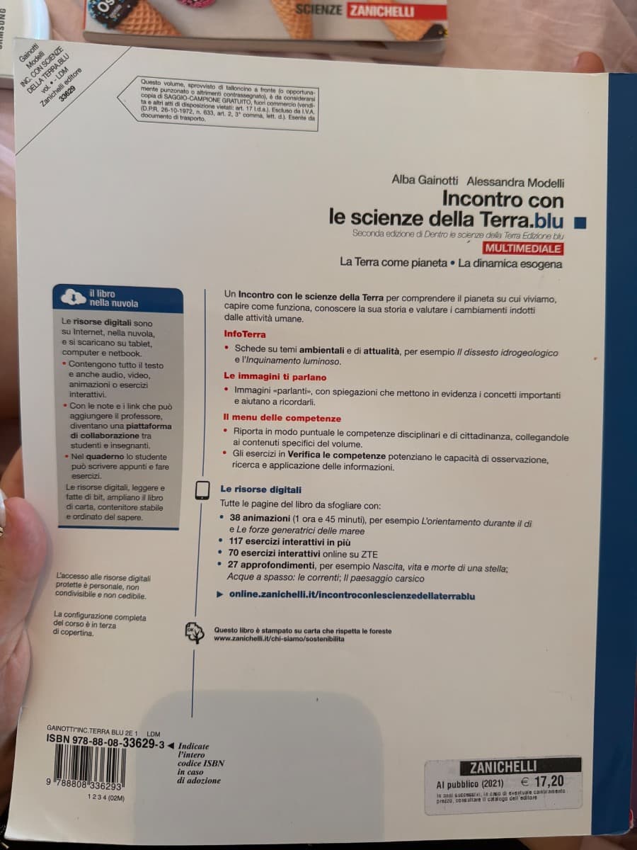 INCONTRO CON LE SCIENZE DELLA TERRA.BLU 2ED. MULTIMEDIALE (LDM) - foto 2