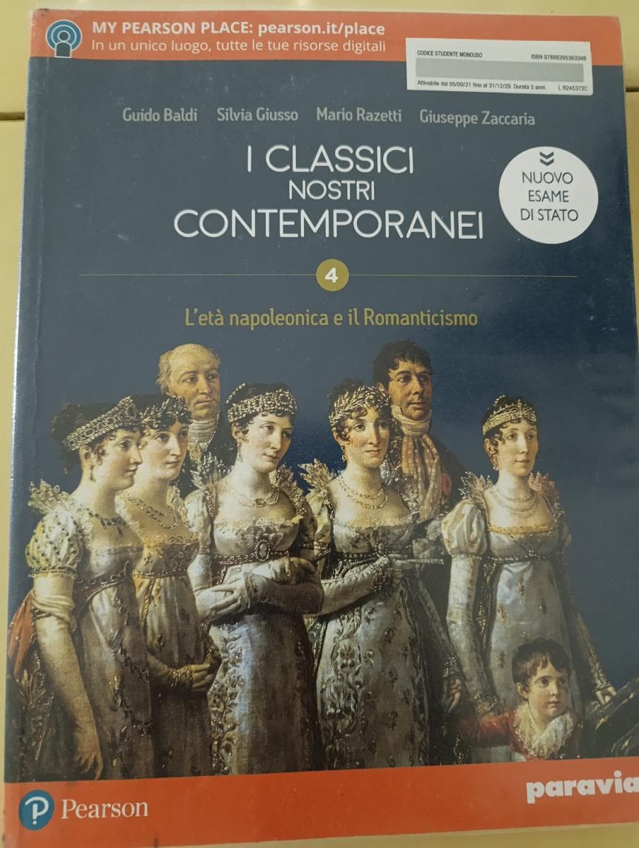 CLASSICI NOSTRI CONTEMPORANEI 4 EDIZIONE NUOVO ESAME DI STATO (I) - foto 1