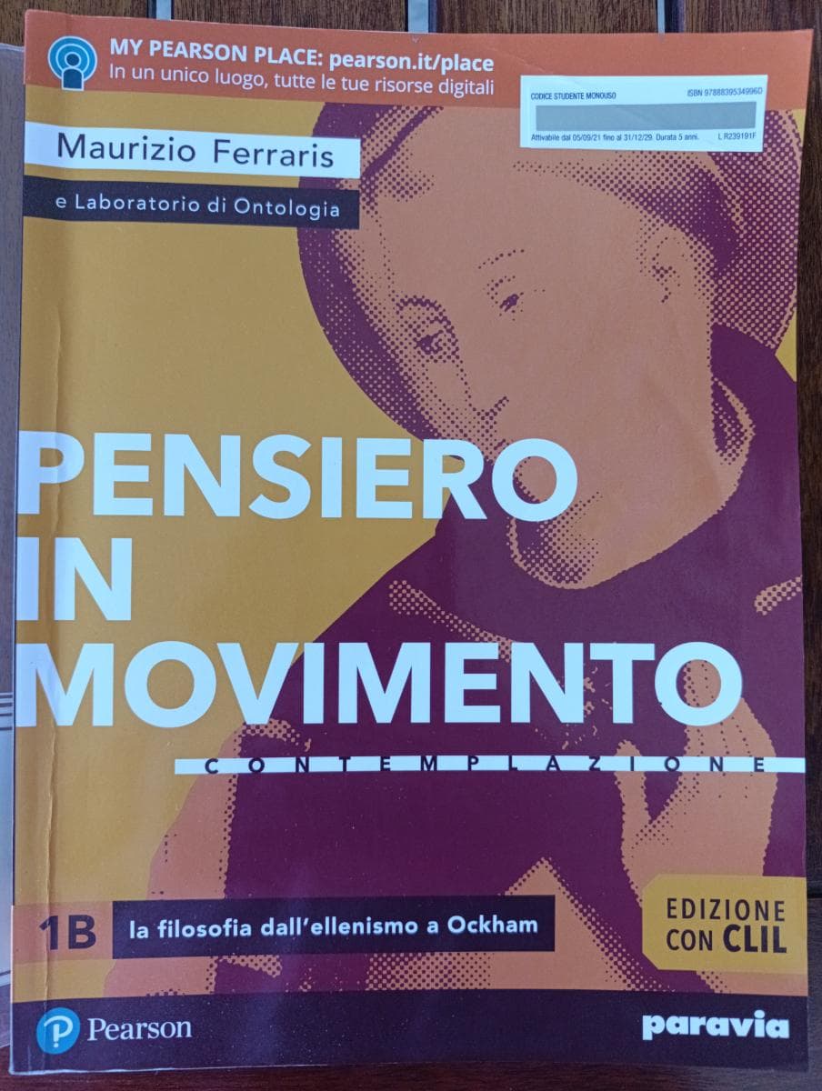 PENSIERO IN MOVIMENTO 1 - EDIZIONE CON CLIL - foto 1