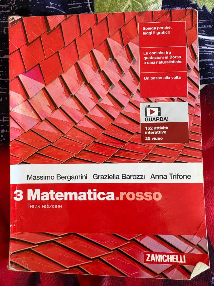 MATEMATICA.ROSSO 3ED - VOLUME 3 (LDM) - foto 1