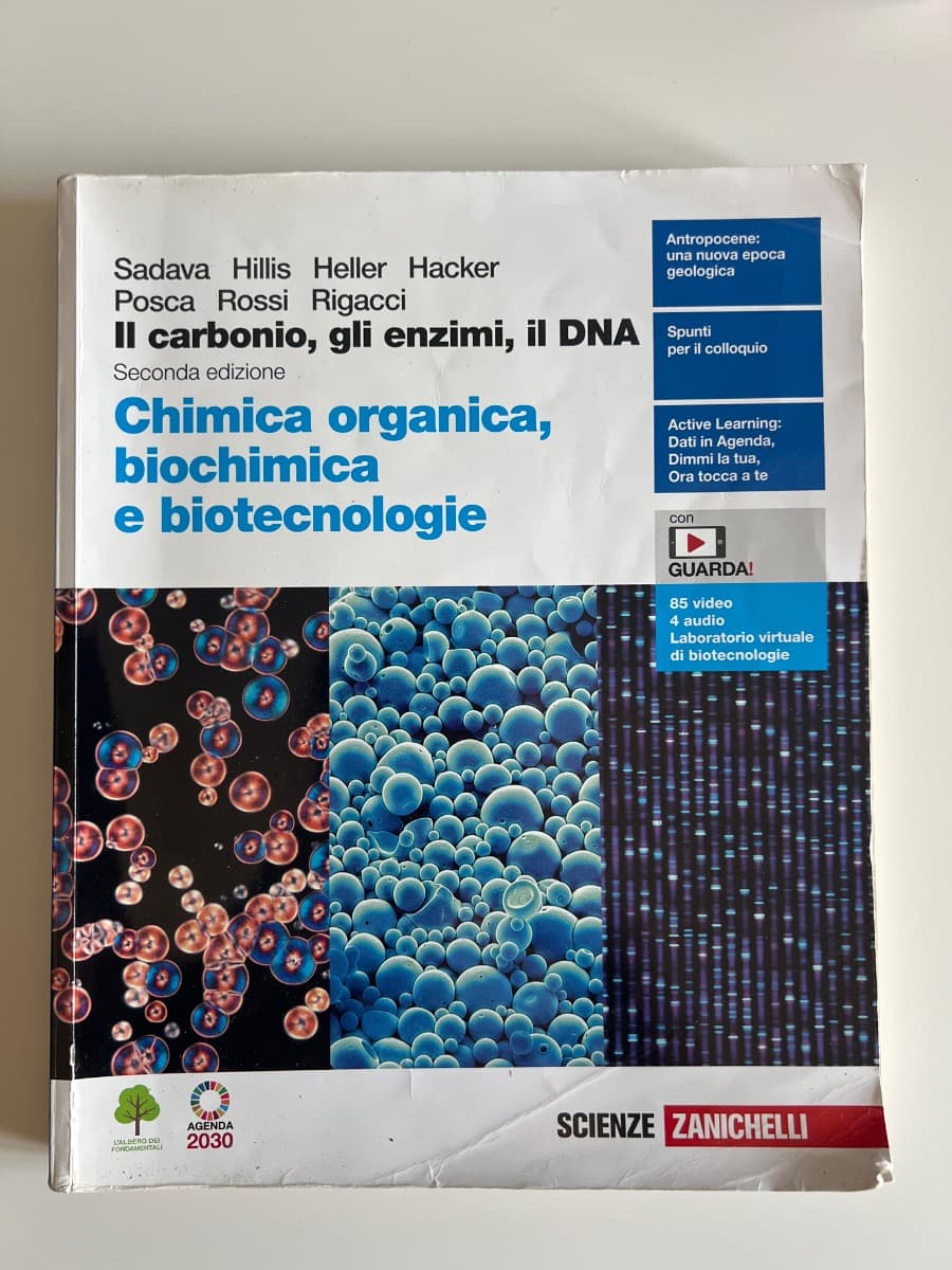 CARBONIO, GLI ENZIMI, IL DNA 2ED. (IL). ORGANICA, BIOCHIM. BIOTECN. (LDM) - foto 1
