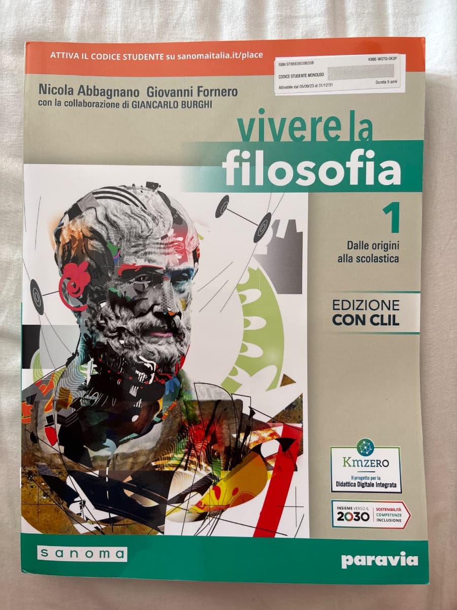 VIVERE LA FILOSOFIA 1 EDIZIONE CON CLIL - foto 1