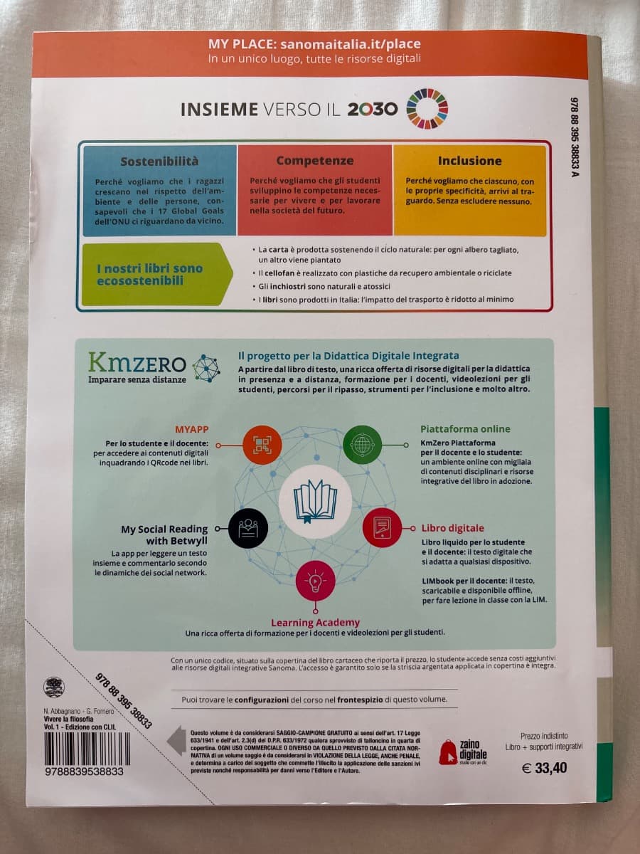 VIVERE LA FILOSOFIA 1 EDIZIONE CON CLIL - foto 2