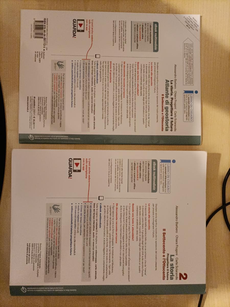 STORIA (LA). PROGETTARE IL FUTURO - CONF. VOL. 2 + ATLANTE GEOSTORIA (LDM) - foto 2