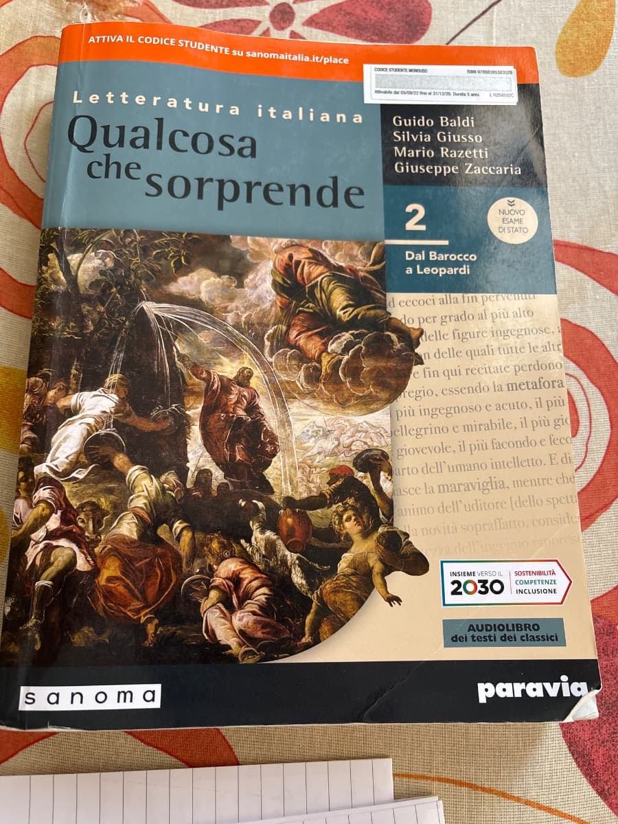 QUALCOSA CHE SORPRENDE 2 DAL BAROCCO A LEOPARDI - foto 1