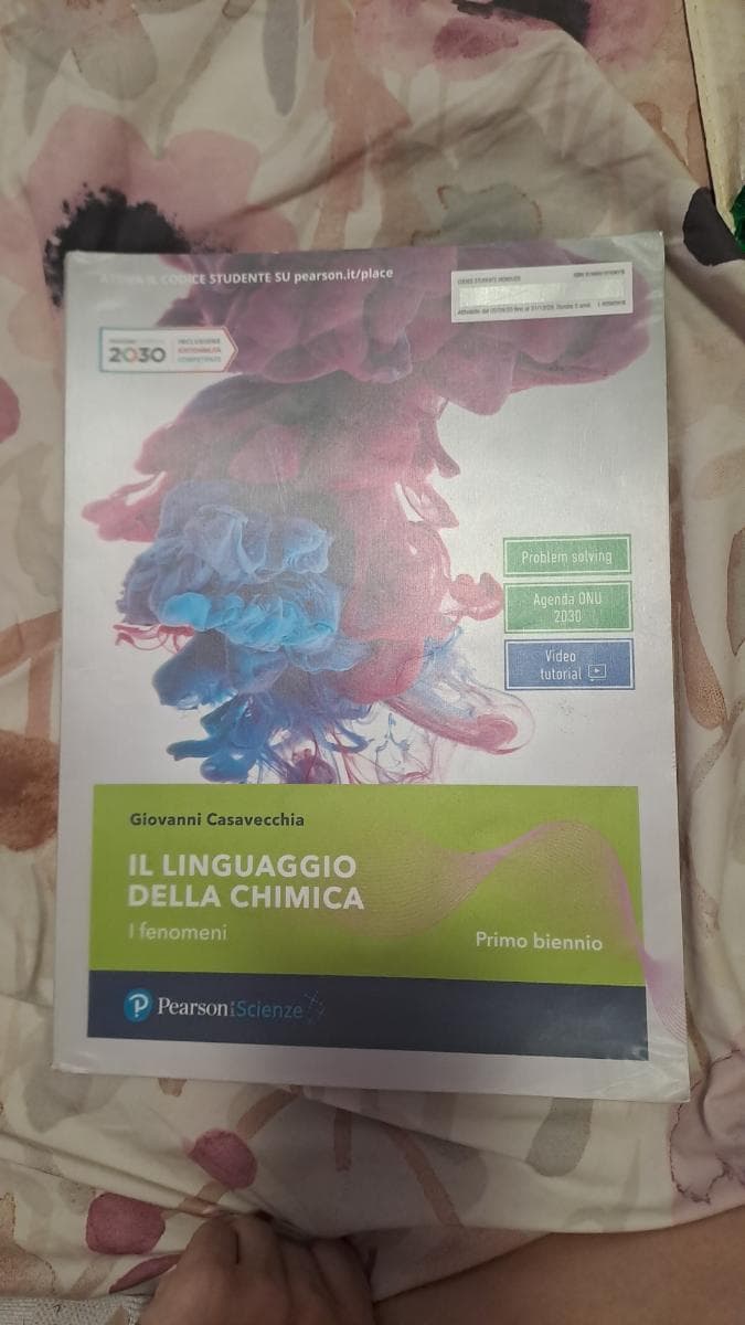 LINGUAGGIO DELLA CHIMICA - PRIMO BIENNIO (IL) - foto 1