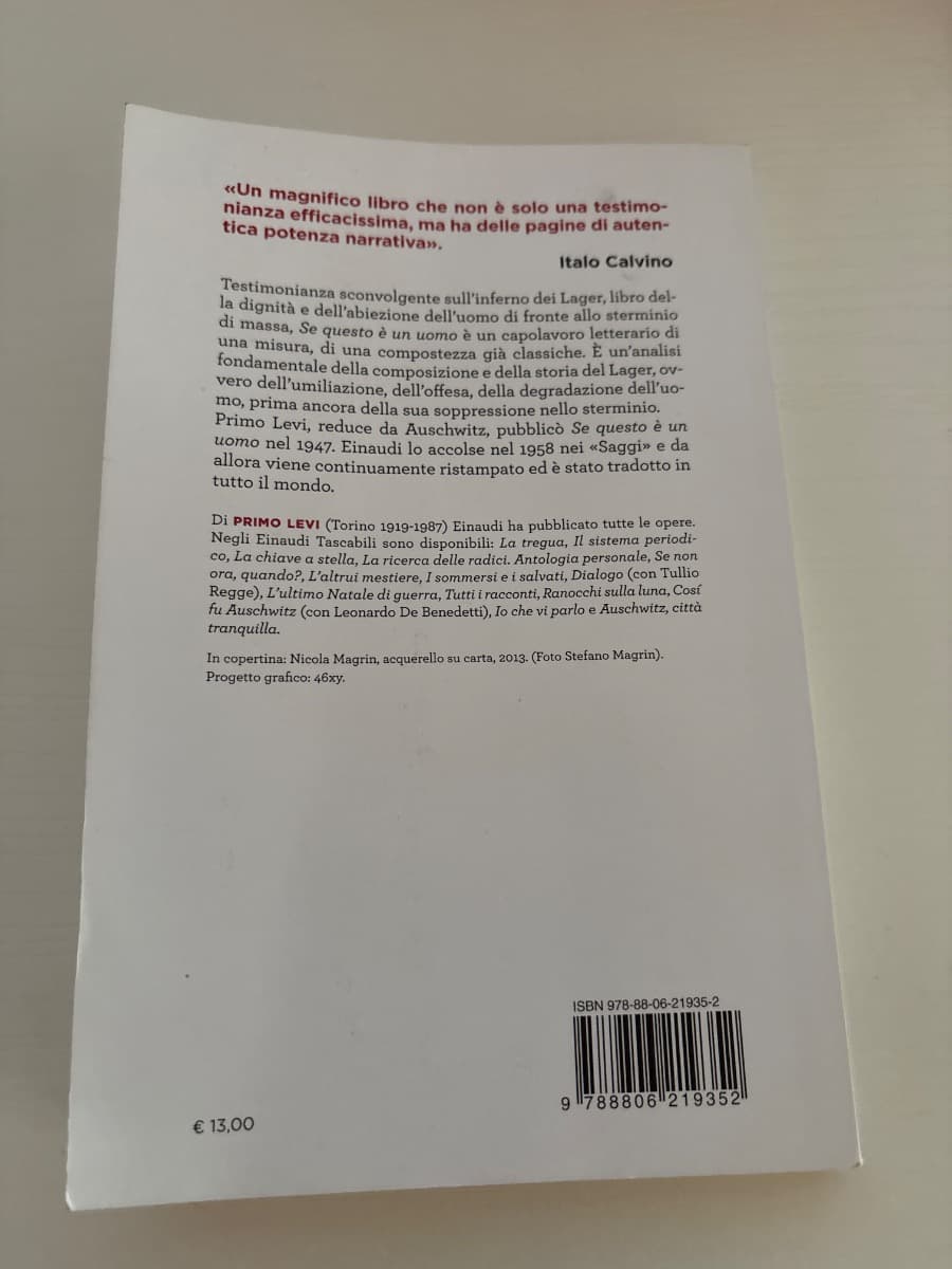 SE QUESTO E' UN UOMO - foto 2