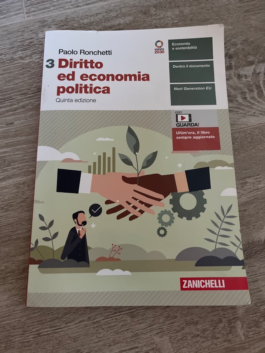 DIRITTO ED ECONOMIA POLITICA 5ED - VOLUME 3 (LDM) - foto 1