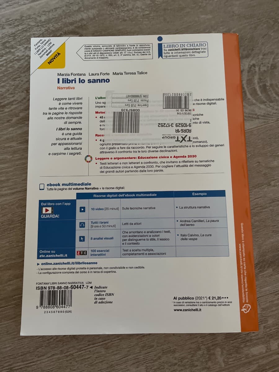 LIBRI LO SANNO (I) - NARRATIVA (LDM) - foto 2