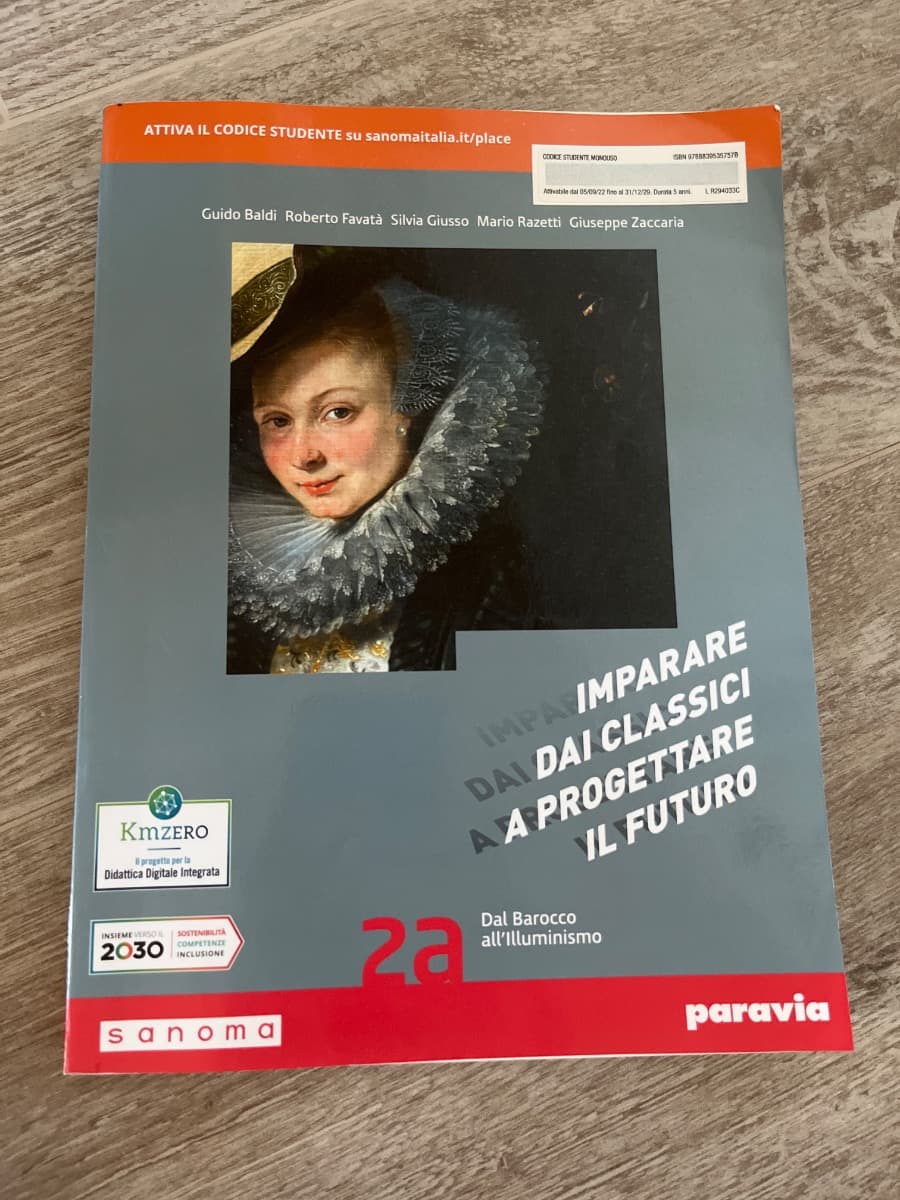 IMPARARE DAI CLASSICI A PROGETTARE IL FUTURO 2A - foto 1