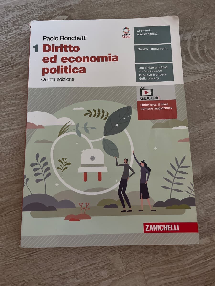 DIRITTO ED ECONOMIA POLITICA 5ED - VOLUME 1 (LDM) - foto 1