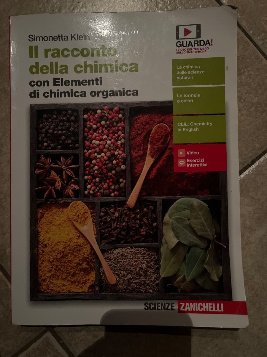 RACCONTO DELLA CHIMICA (IL) - VOLUME UNICO CON ELEMENTI DI CHIMICA ORG. (LDM) - foto 1