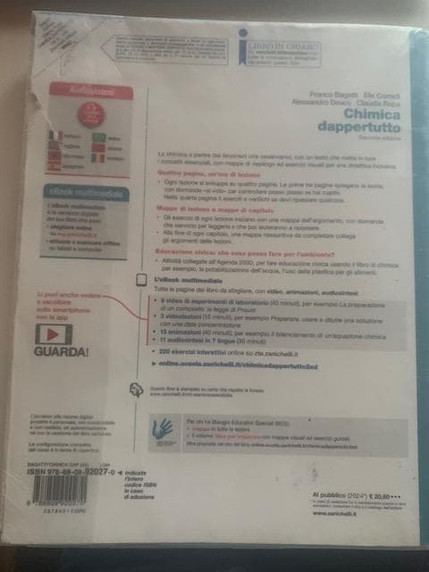 CHIMICA DAPPERTUTTO 2ED. - VOL. UNICO (LDM) - foto 2