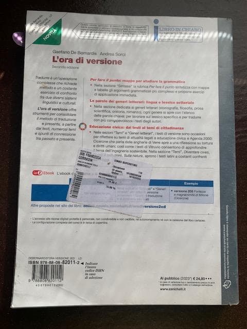 ORA DI VERSIONE (L') 2ED. - VOLUME UNICO (LD) - foto 2