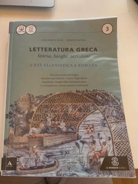 Letteratura greca storia, luoghi, occasioni - foto 1