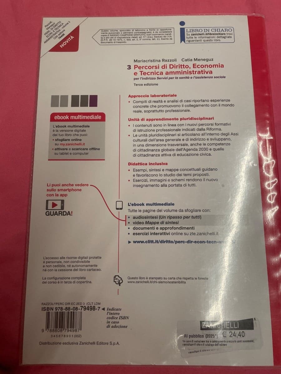 PERCORSI DI DIRITTO, ECONOMIA E TECNICA AMMINISTRATIVA 3ED - VOLUME 3 (LDM) - foto 2