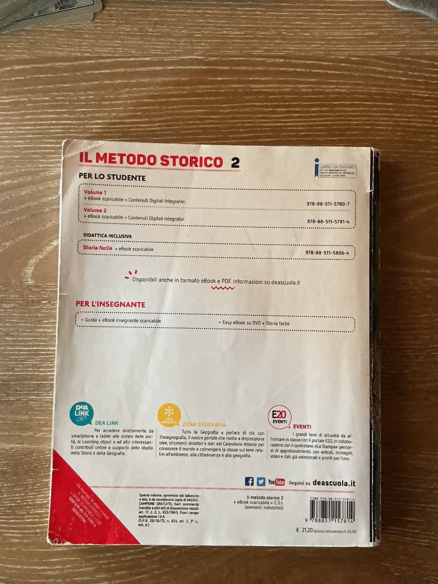 METODO STORICO (IL) VOLUME 2 + EBOOK - foto 2