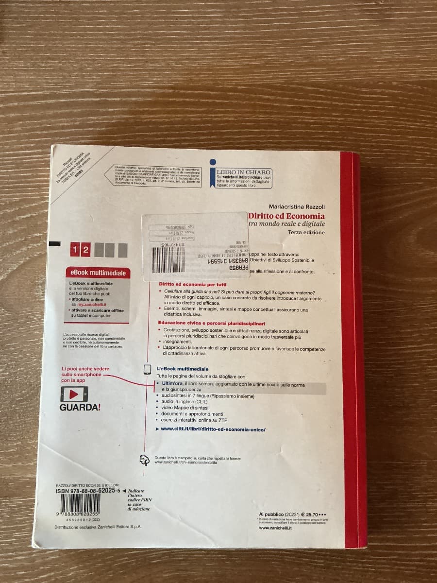 DIRITTO ED ECONOMIA 3ED. - VOL. U (LDM) - foto 2