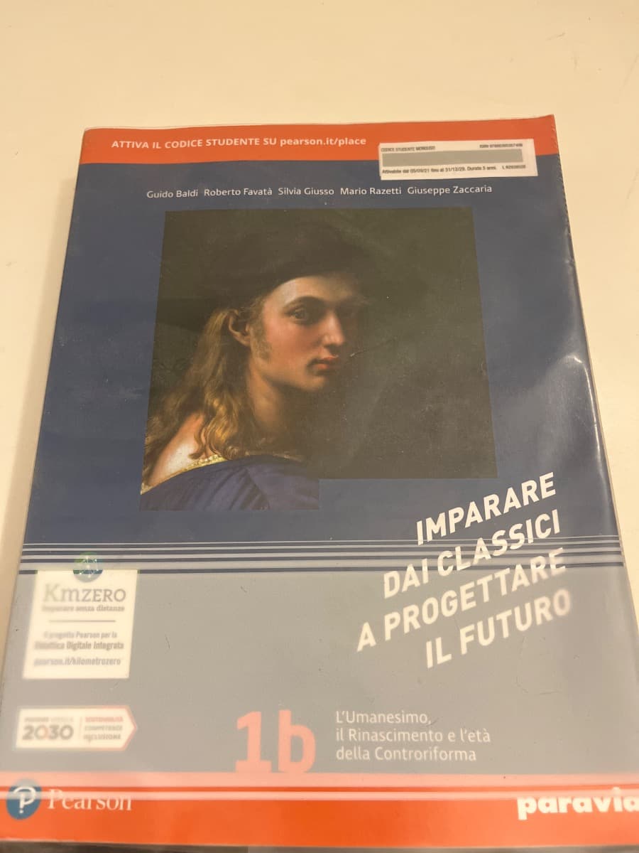 IMPARARE DAI CLASSICI A PROGETTARE IL FUTURO 1B - foto 1