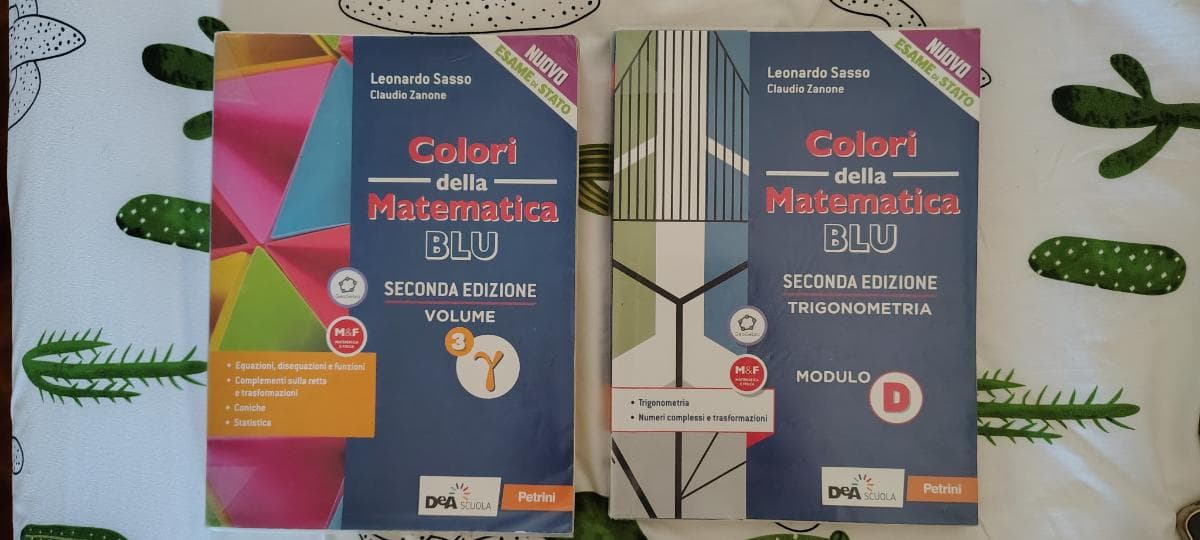 COLORI DELLA MATEMATICA - ED.BLU AGGIORNATA-L.SCIENT VOL 3 GAMMA+TRIGON+EBOOK - foto 1