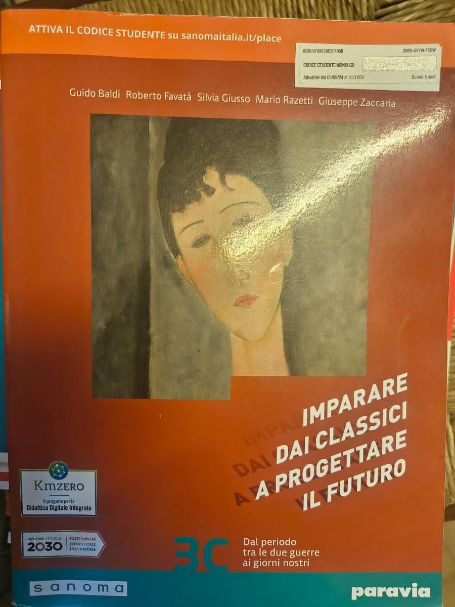 IMPARARE DAI CLASSICI A PROGETTARE IL FUTURO 3C - foto 1
