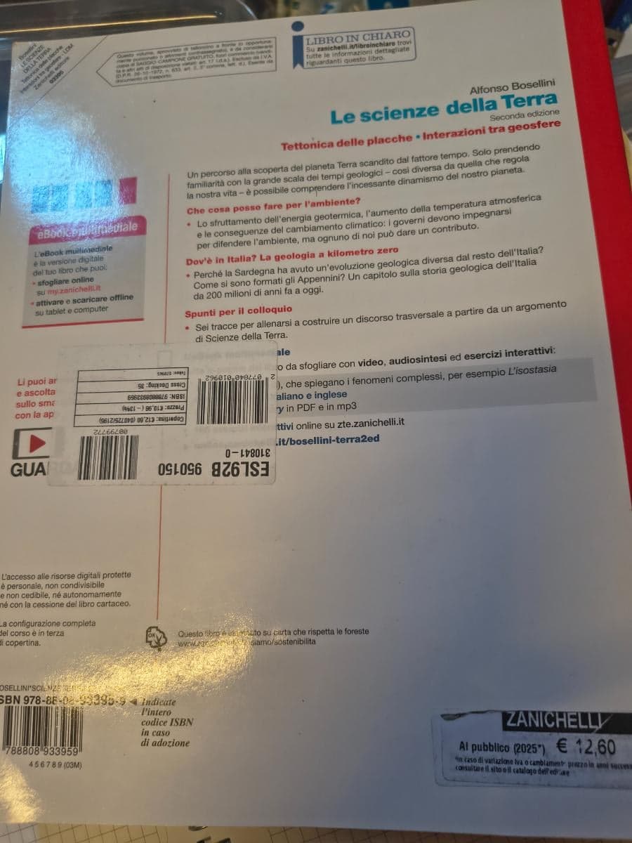 SCIENZE DELLA TERRA 2ED. (LE) - VOL. QUINTO ANNO (LDM) - foto 2