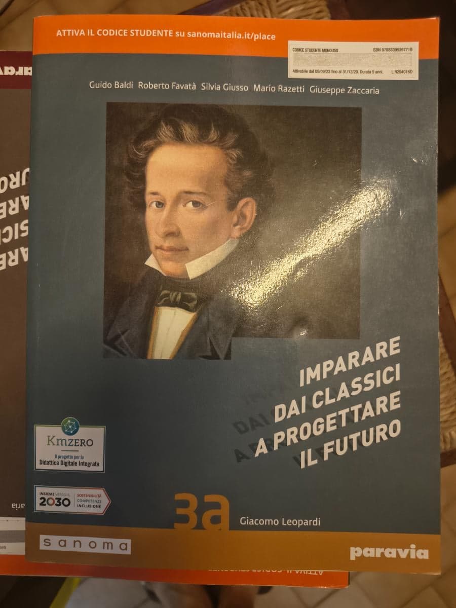 IMPARARE DAI CLASSICI A PROGETTARE IL FUTURO 3A - foto 1