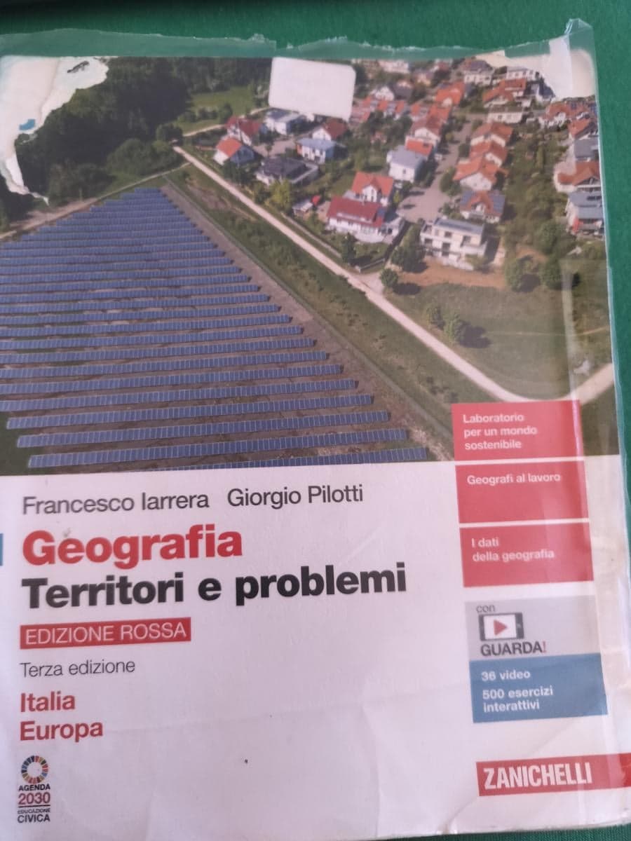 GEOGRAFIA TERRITORI E PROBLEMI EDIZIONE ROSSA 3ED - VOLUME 1 (LDM) - foto 1