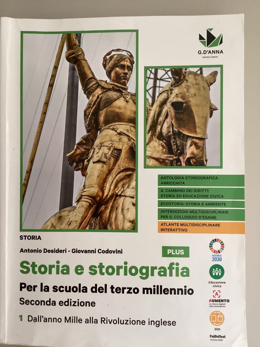 STORIA E STORIOGRAFIA 2ED. PLUS VOL. 1 - foto 1
