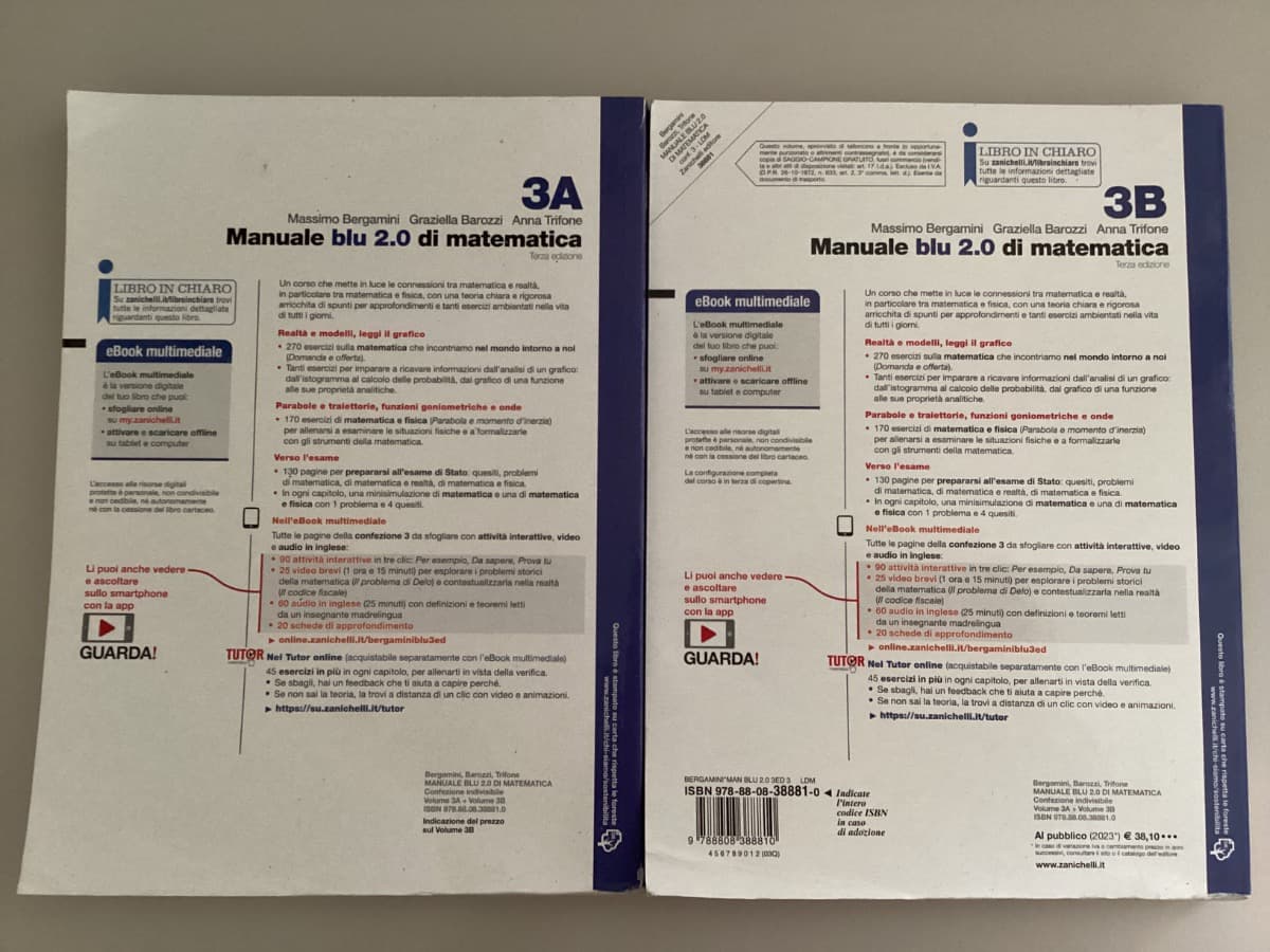 MANUALE BLU 2.0 DI MATEMATICA 3ED. - CONF. 3 (LDM) - foto 2