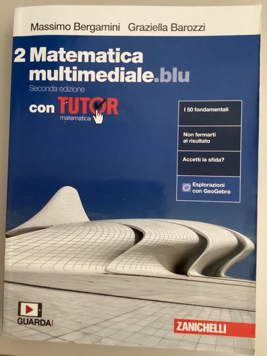 MATEMATICA MULTIMEDIALE.BLU - VOLUME 2 CON TUTOR (LDM) - foto 1