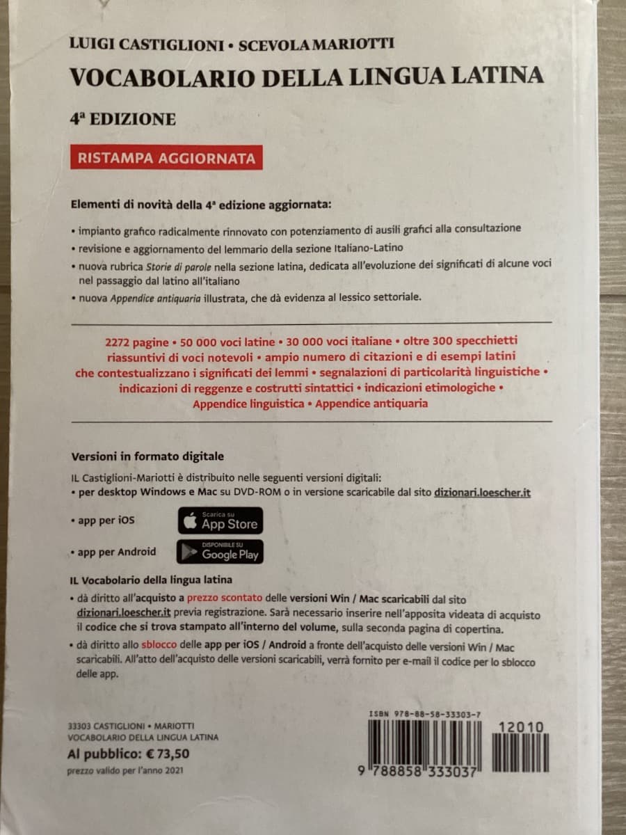 IL VOCAB LINGUA LATINA BROSSURA - foto 2