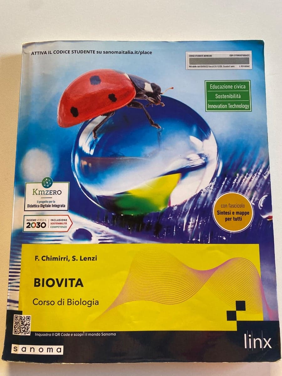 BIOVITA - CON SINTESI E MAPPE PER TUTTI - foto 1