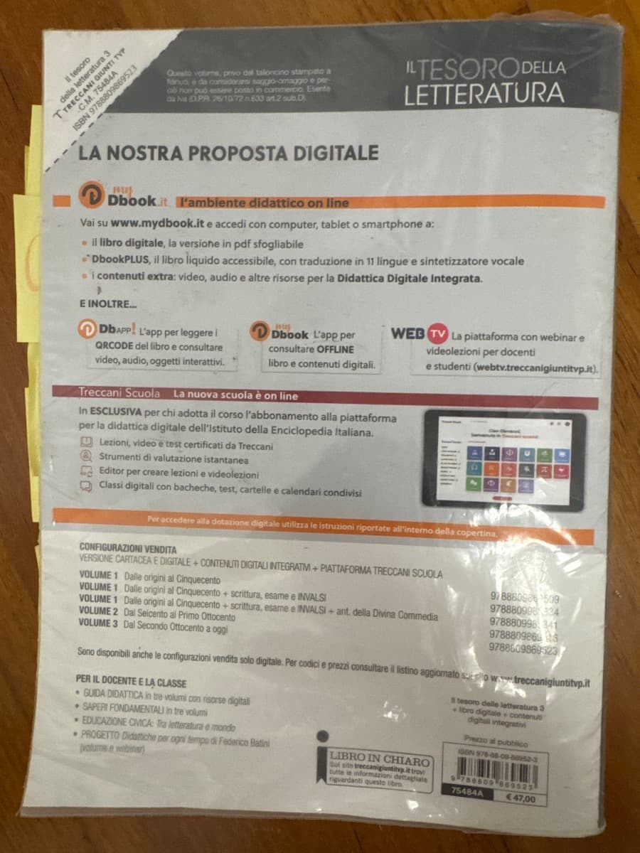TESORO DELLA LETTERATURA 3 - foto 2