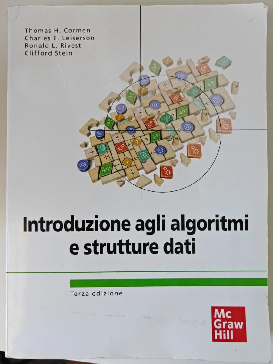 Introduzione agli algoritmi e strutture dati - Cormen - 3a edizione - foto 1