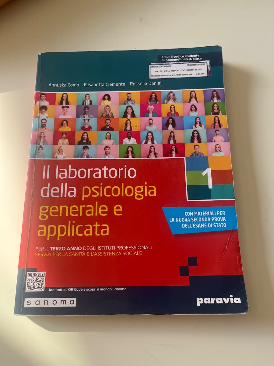 LABORATORIO DELLA PSICOLOGIA GENERALE E APPLICATA 1 (IL) - foto 1