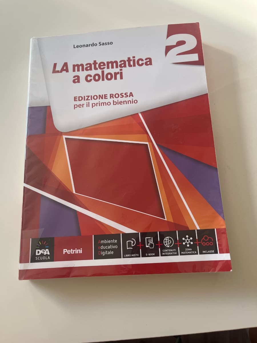 MATEMATICA A COLORI (LA) EDIZIONE ROSSA VOLUME 2 + EBOOK - foto 1