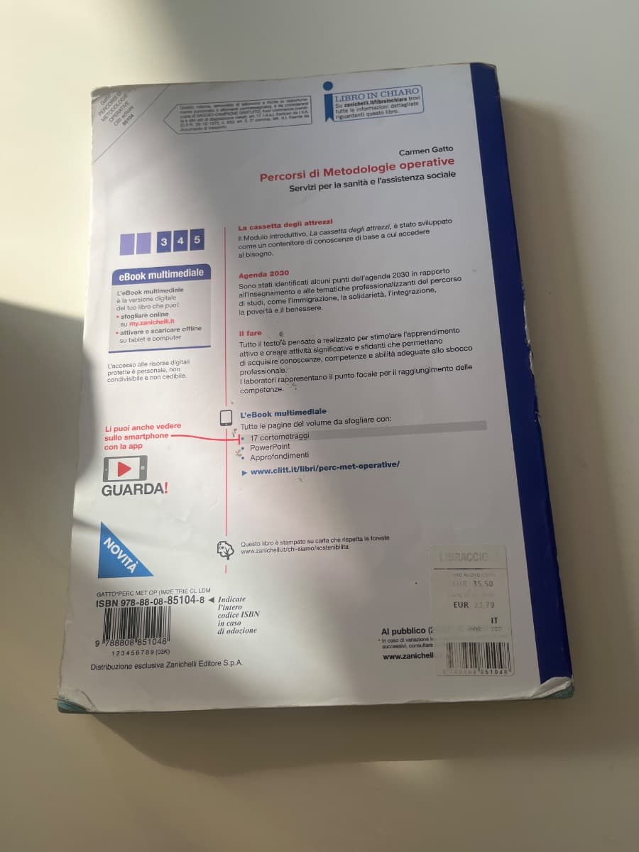 PERCORSI DI METODOLOGIE OPERATIVE - VOL. UNICO PER IL TRIENNIO (LDM) - foto 2