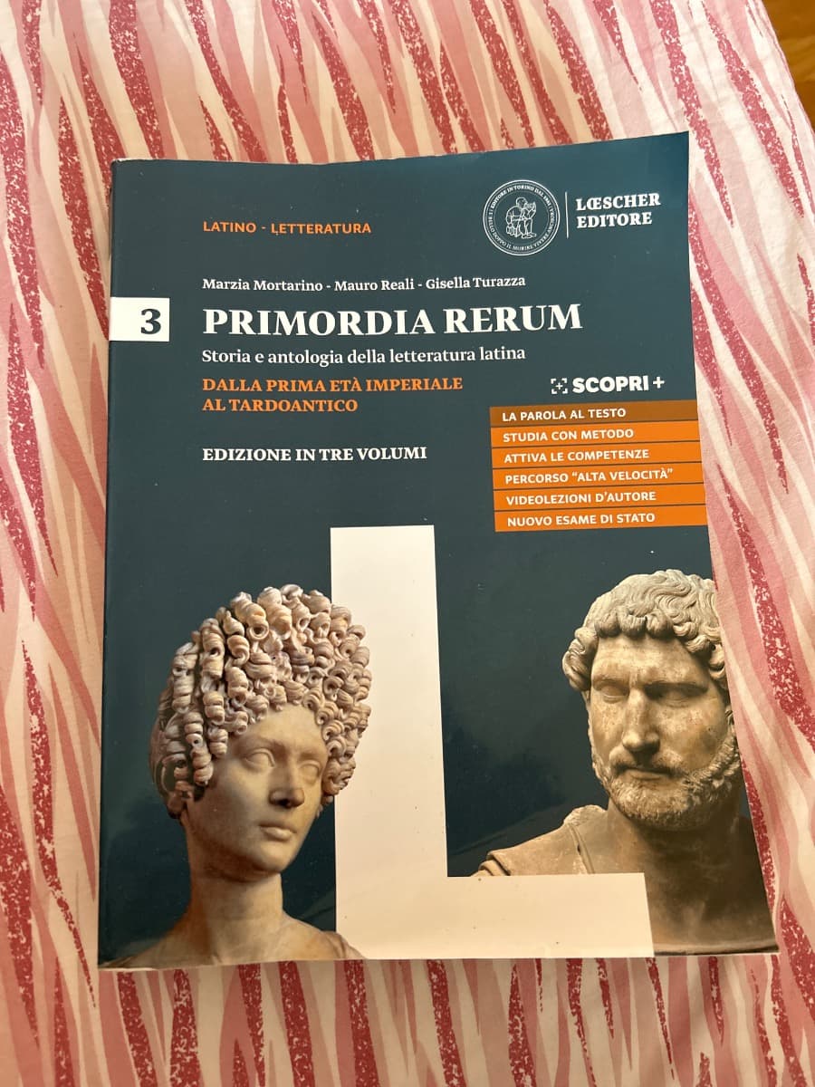 PRIMORDIA RERUM V.3. DALLA PRIMA ETÀ IMPERIALE AL TARDOANTICO - foto 1