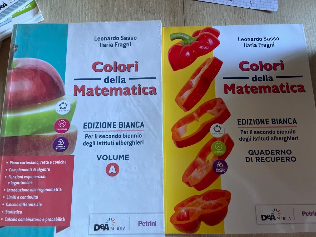 COLORI DELLA MATEMATICA - ED. BIANCA PER ISTITUTI ALBERGHIERI VOL. A + EBOOK+ - foto 1
