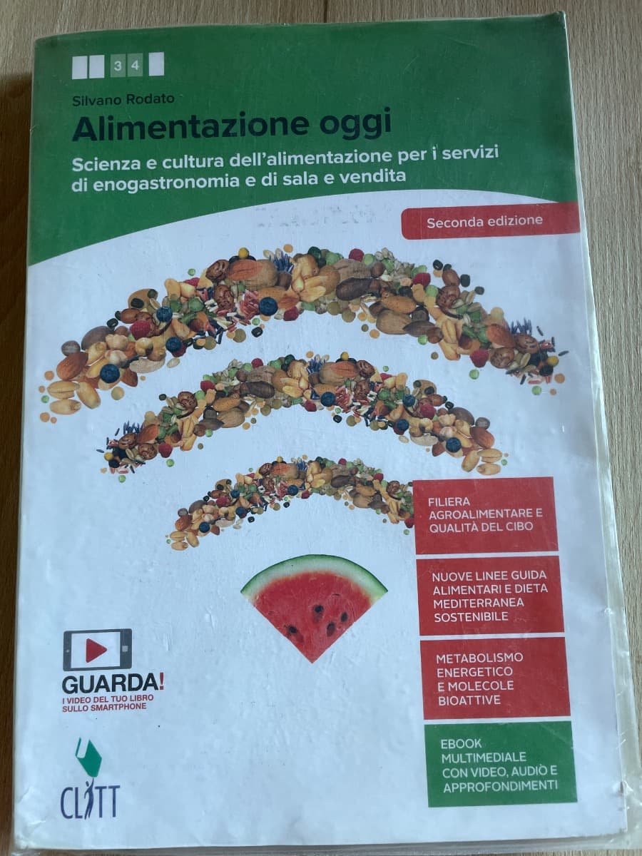 ALIMENTAZIONE OGGI - VOLUME PER IL SECONDO BIENNIO (LDM) - foto 1