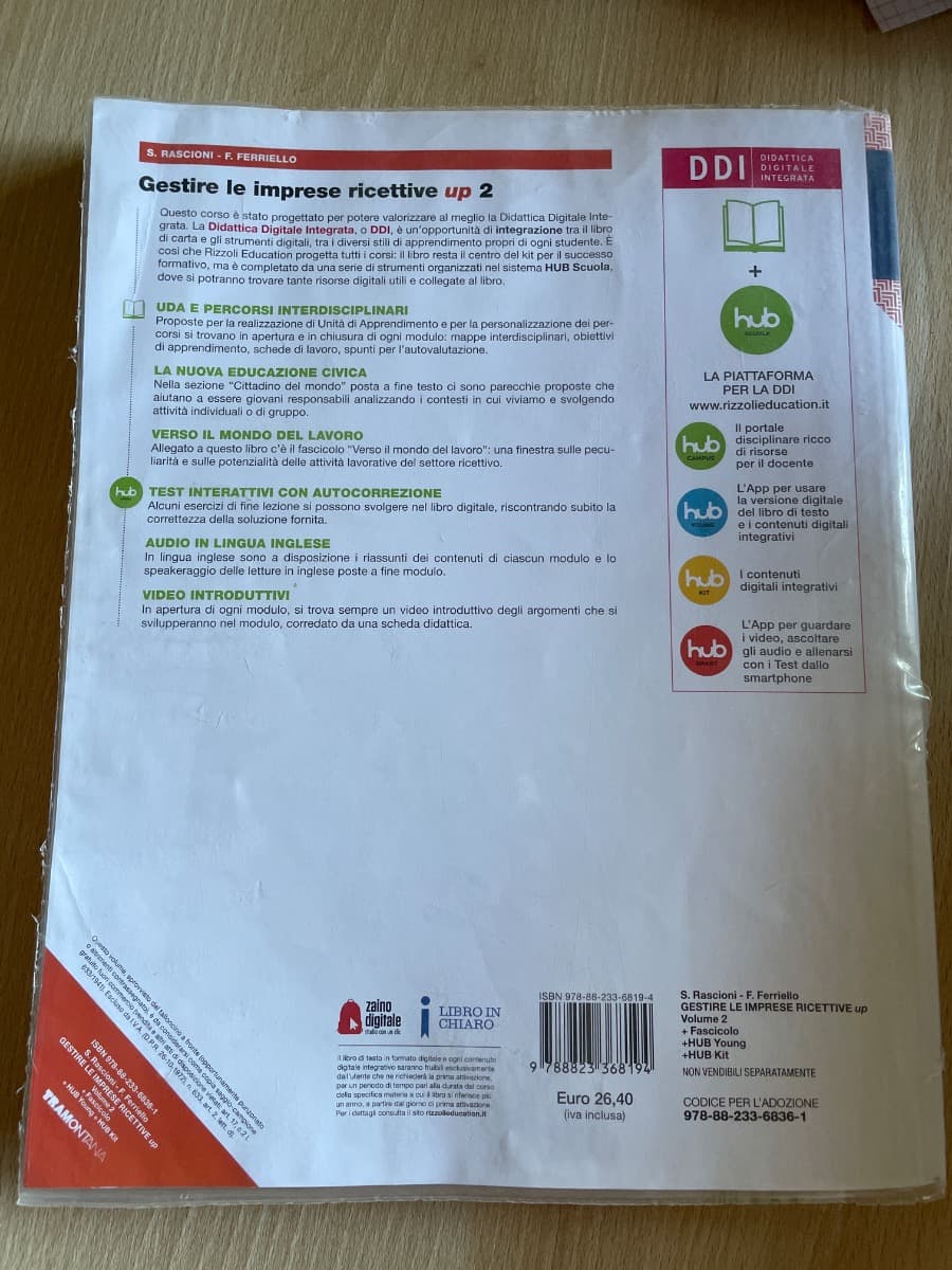 GESTIRE LE IMPRESE RICETTIVE UP - LIBRO MISTO CON LIBRO DIGITALE - foto 2