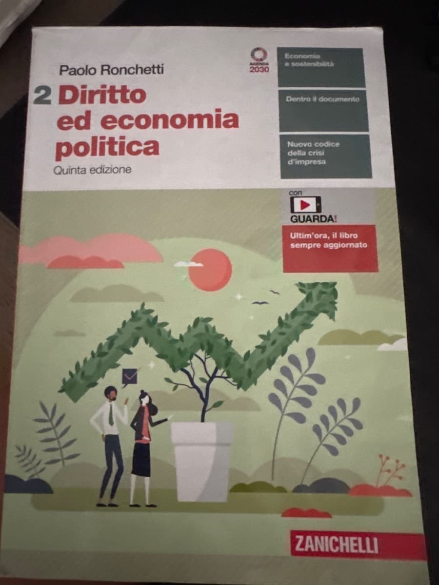 DIRITTO ED ECONOMIA POLITICA 5ED - VOLUME 2 (LDM) - foto 1